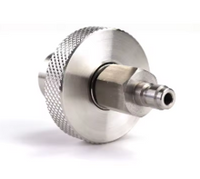 Afbeelding in Gallery-weergave laden, koppelstuk vul je eigen pcp vulfles cilinder met compressor of handpomp snelkoppeling